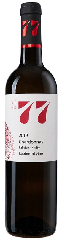 Víno 77 Chardonnay Kabinetní 2019 0,75 l