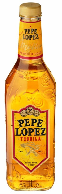 Pepe Lopez Gold 40% 1 l (holá láhev)