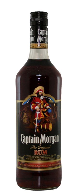 Levně Captain morgan black 0,7l