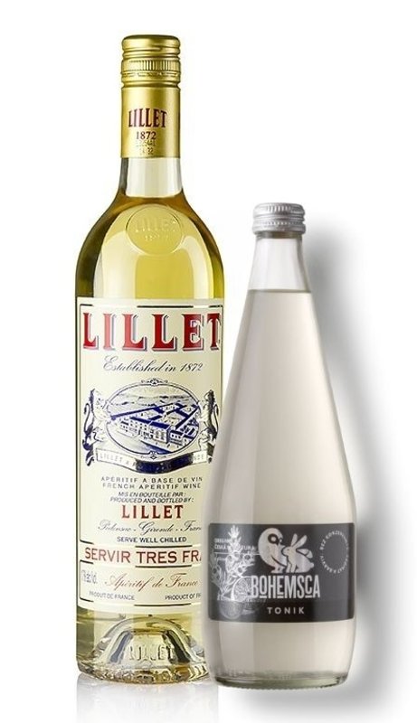 Levně Lillet Blanc + Tonic Bohemsca