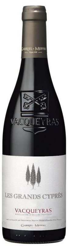 Gabriel Meffre Les Grands Cypres Vacqueyras Rouge 2017 0,75 l