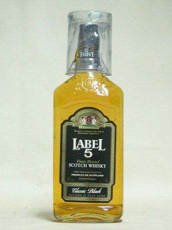 Label 5 + sklo 0,7l