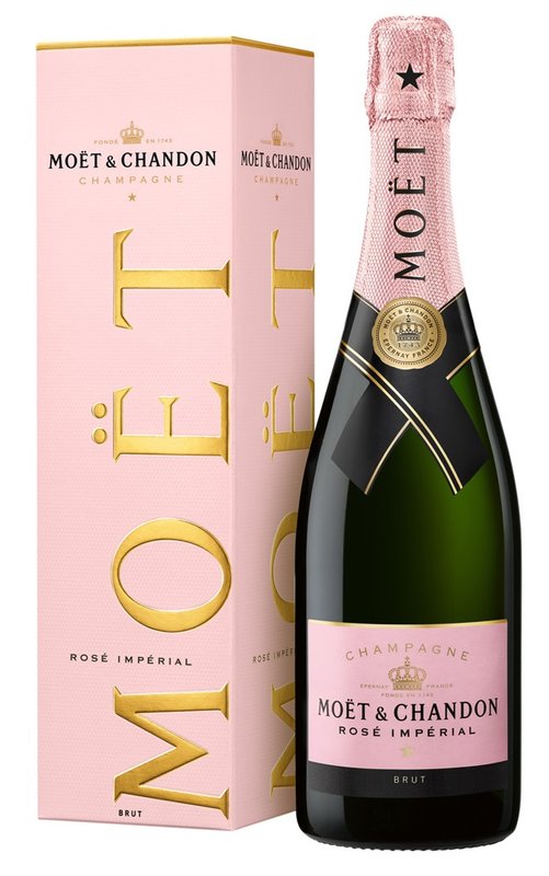 Moet & Chandon Champagne Rosé Impérial Brut Gift Box 0,75 l
