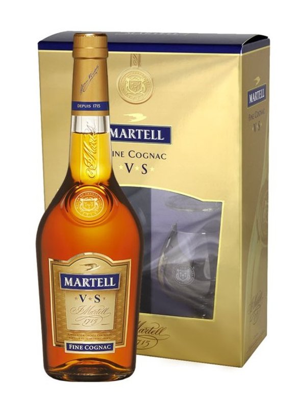 Martell Very Special GiftBox + 2 skla 0,7 l