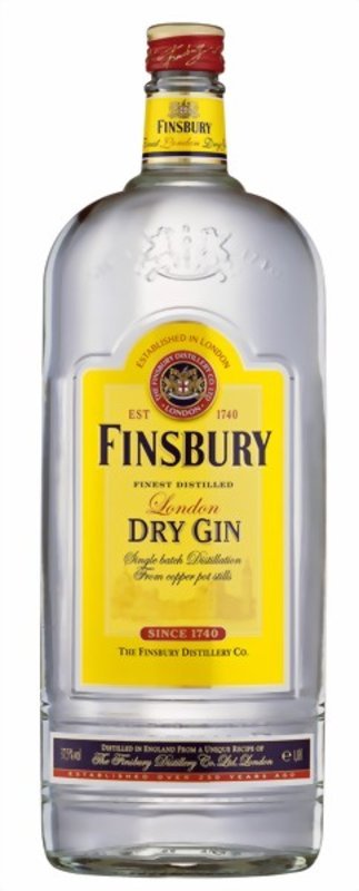 FINSBURY DRY GIN 1 L 37,5%