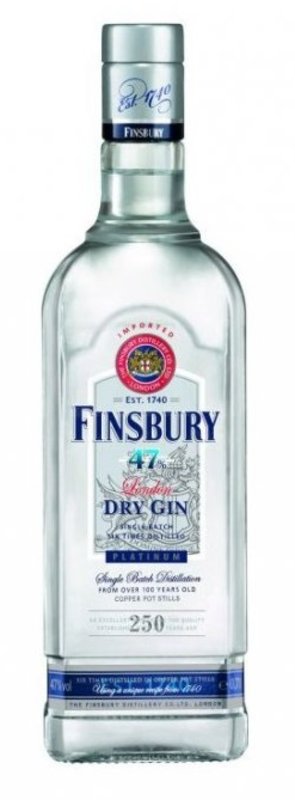 Levně Finsbury Gin London Dry Platinum 1l