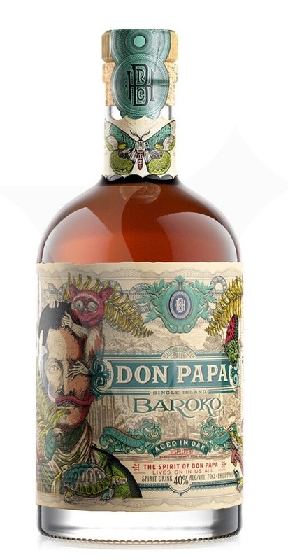 Levně Don Papa BAROKO Rum 0,7l 40%