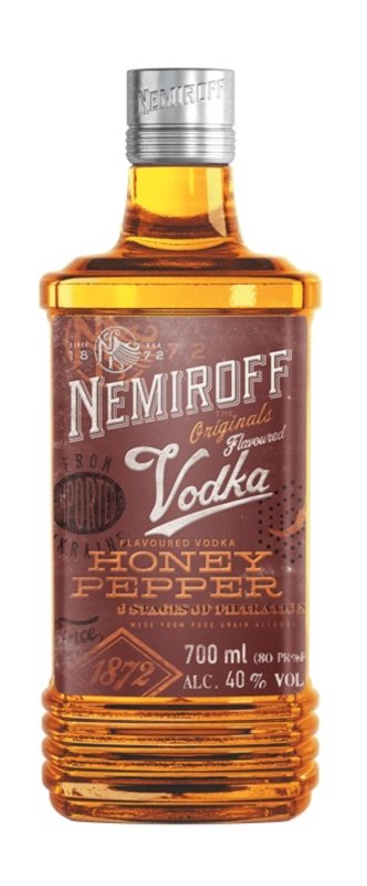 Nemiroff Honey Pepper 0,7l 40% (holá láhev)