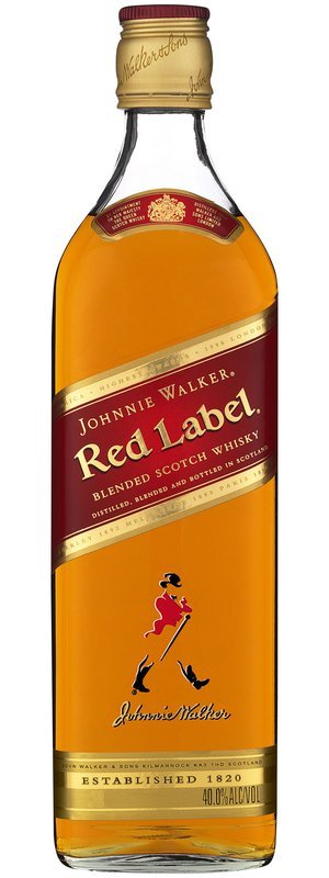Johnnie Walker Red Label 43 % 0,35 l (holá láhev)