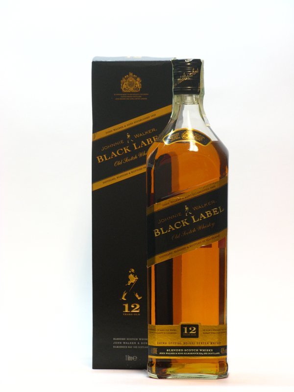 Levně Johnnie Walker Black label 12let 1l GB