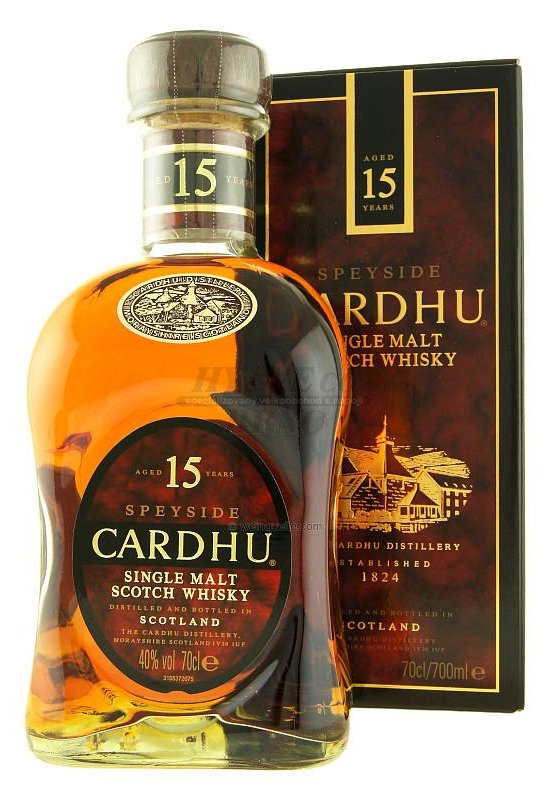 Cardhu 15yo Single malt | VICOM-vino.cz