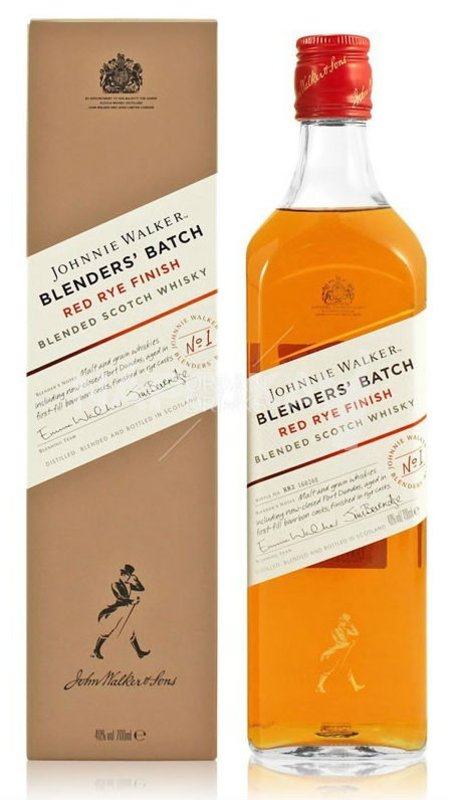 Johnnie Walker Whisky Red Label Rye Finish 40 % 0,7 l (holá láhev)