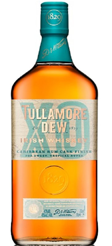 Tullamore Dew XO Caribbean Rum Cask Finish 43% 0,7 l (holá láhev)