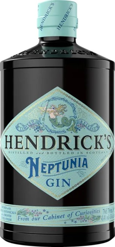 Gin Hendricks Neptunia 43,4% 0,7 l