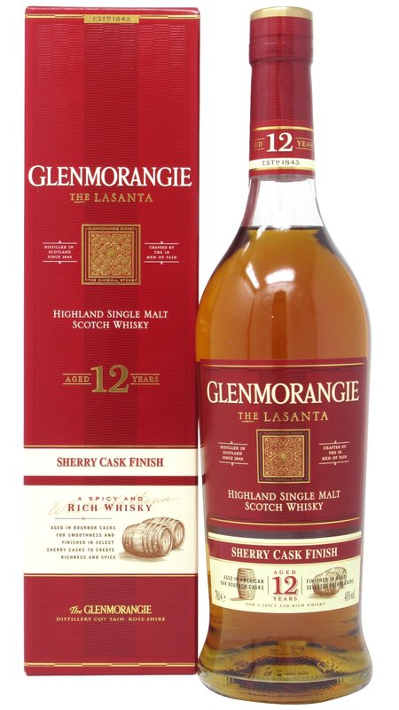 Glenmorangie 12Y Lasanta 43% 0,7l