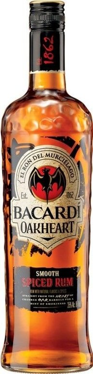 Bacardi Oakheart 1l