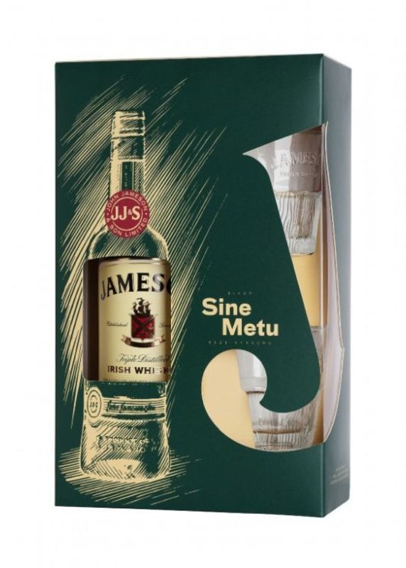 Levně Jameson + sklo 0,7l