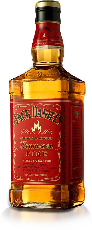 Levně Jack Daniels Fire skořice 1l