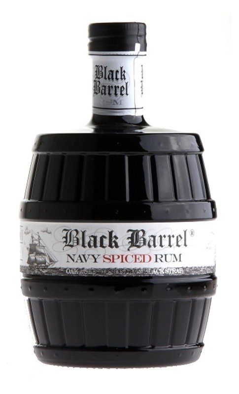 A.H.Riise Black Barrel Navy Spiced Rum Old Edition 40% 0,7 l (holá láhev)