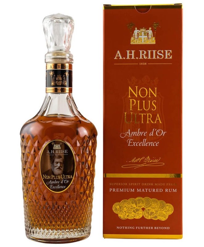 A.H. Riise Non Plus Ultra Ambre d´Or Excellence 25y 42% 0,7 l (karton)