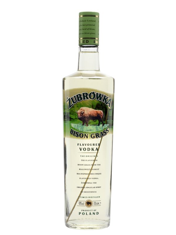 vodka Zubrowka Bison Grass 40% 0,5 l (holá láhev)