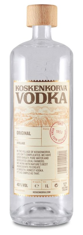 Levně Koskenkorva čirá vodka 1l