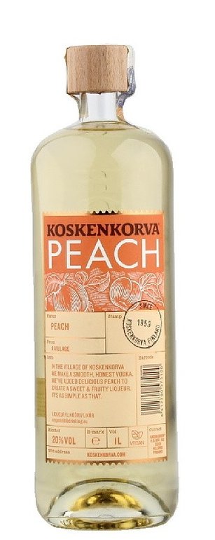 Koskenkorva Peach vodka 0,7l PET
