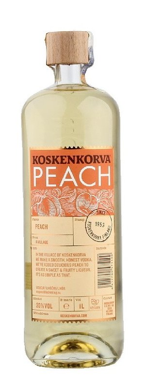 Koskenkorva Peach vodka 1l