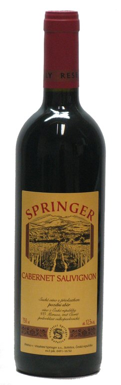 Springer Cabernet Sauvignon Pozdní sběr 2015