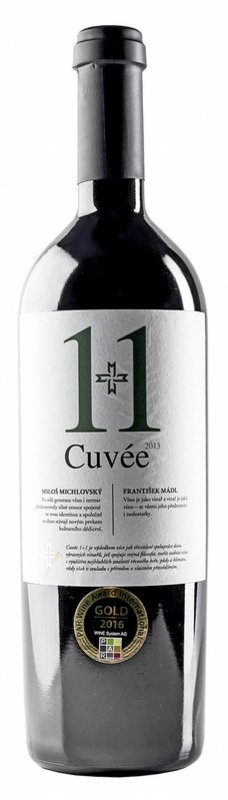 Vinselekt Michlovský Cuvée 1+1 Aurelius/Sauvignon Pozdní sběr 2013 0,75 l