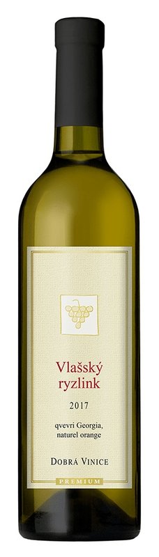 Dobrá Vinice Ryzlink vlašský qvevri 2017 0,75 l