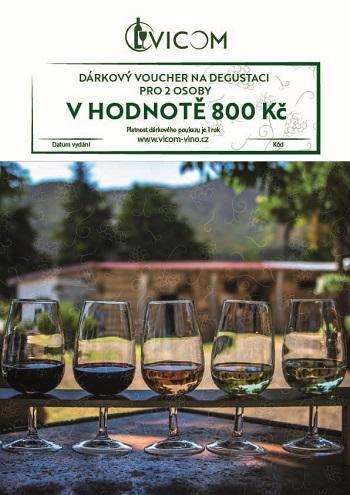 Dárkový voucher na degustaci pro 2 osoby