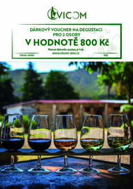 Dárkový voucher na degustaci pro 2 osoby