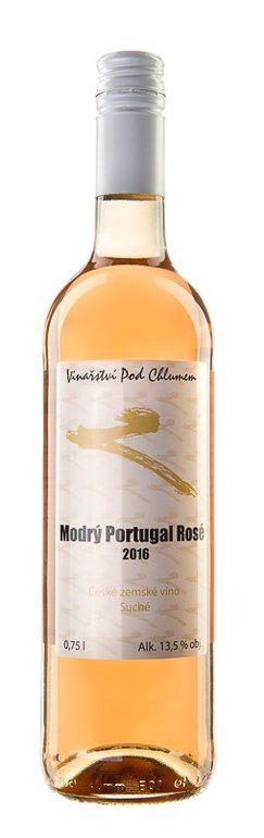 Pod Chlumem Modrý Portugal Rosé 2016