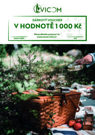 Dárkový voucher v hodnotě 1000 Kč