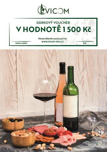 Dárkový voucher v hodnotě 1500 Kč