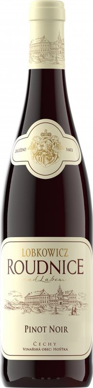 Vinařství Lobkowicz Roudnice Pinot Noir výběr z hroznů 2016 0,75 l