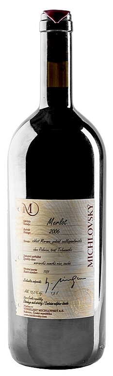 Michlovský Merlot 2006 Magnum 1,5l