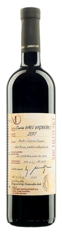 Levně Michlovský Cuvée Vall Vigneres Pozdní sběr 2017 Magnum 1,5l