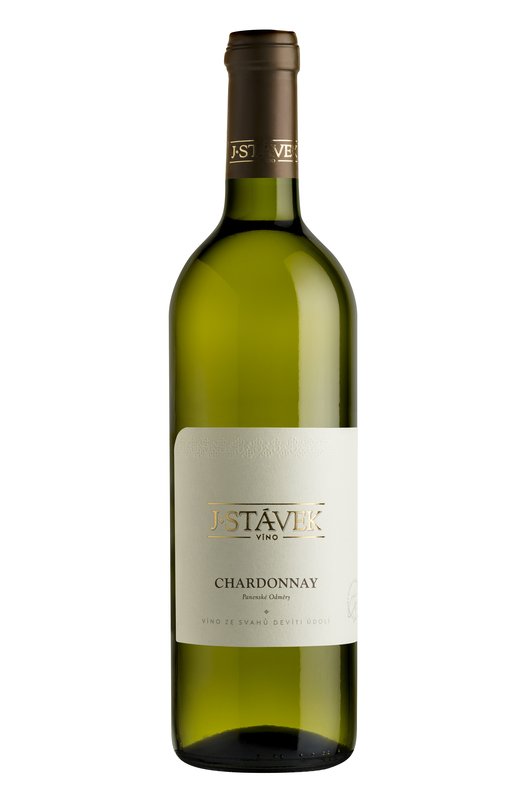 VÍNO J. STÁVEK Chardonnay Pozdní sběr 2018 0,75 l