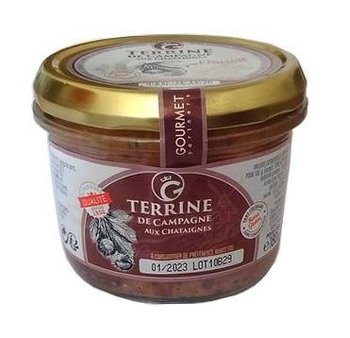 Farmářská terina s kaštany 180g