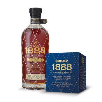 Brugal 1888 Gran Reserva + čokoládové lanýže