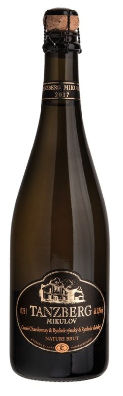 Tanzberg Mikulov Sekt Cuvée 2017 Nature Brut 0,75 l