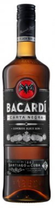 Levně Bacardi Carta Negra 1l