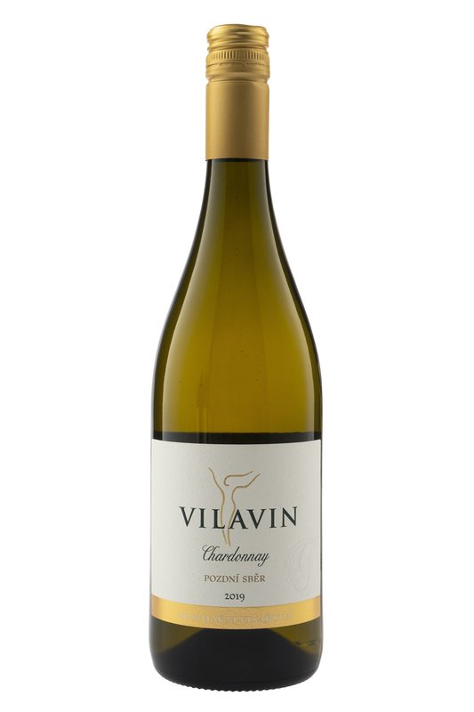 Gravitační vinařství VILAVIN Chardonnay Pozdní sběr 2019 0,75 l