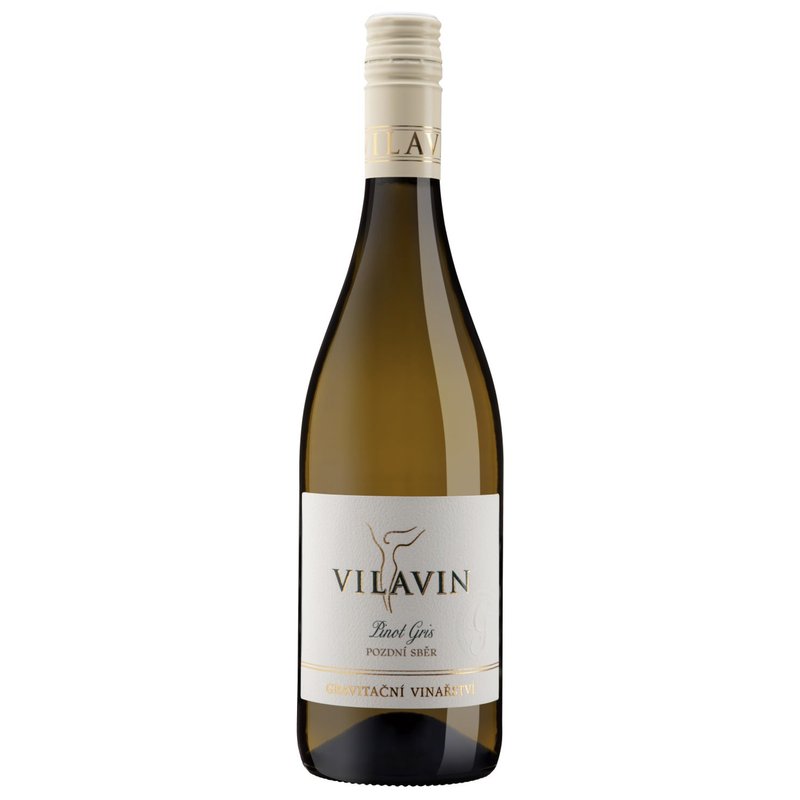 Gravitační vinařství VILAVIN Pinot Gris Pozdní sběr 2020 0,75 l