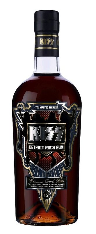 Levně Kiss Detroit Rock city Rum 45 % 0,7 l
