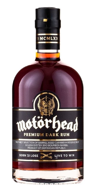 Levně Motorhead Premium Dark Rum 40% 0,7 l