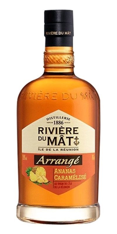 Levně Riviere Du Mat 0,7 L 35% Ananas Caramélisé