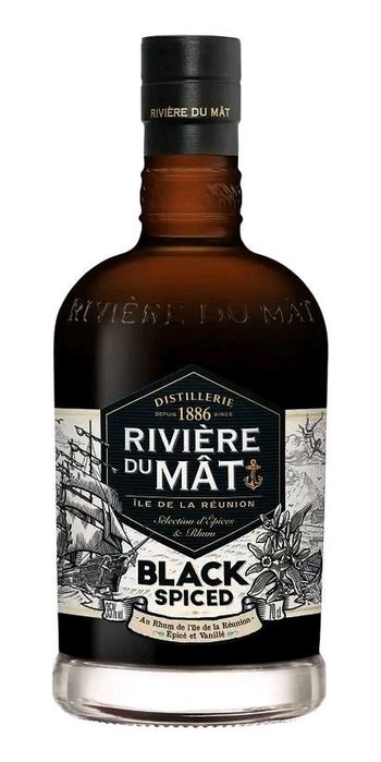 RIVIERE DU MAT BLACK SPICED 0,7 L 35%